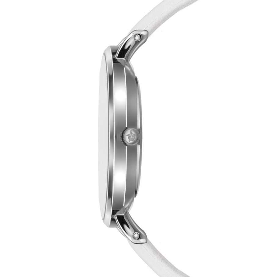 Capsule Grey White Leather