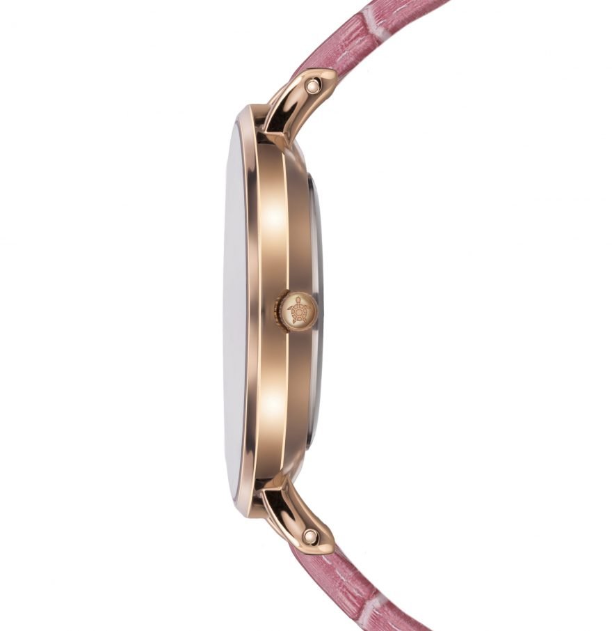Gold Sky Pink Leather