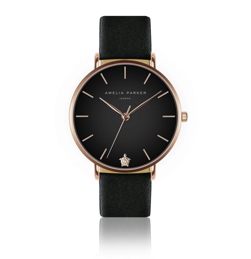 Midnight Moon Black Leather
