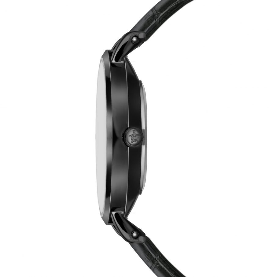 Petite Noir Black Leather