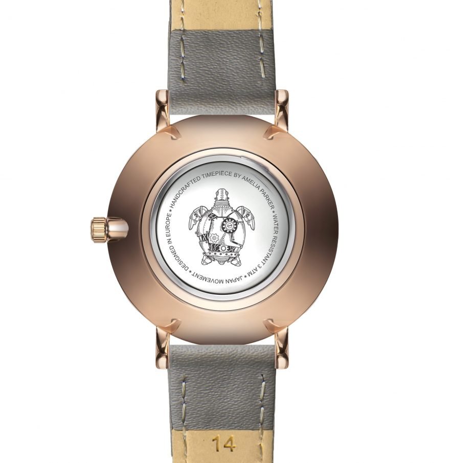 Petite Classique Grey Leather
