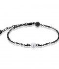 Raindrop Bracelet in Black