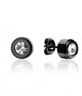 Sparkle Earrings in Black