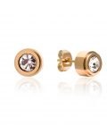 Sparkle Earrings in Rose Gold