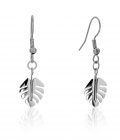 Flora Earrings in Silver