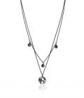 Wanderlust Necklace in Black
