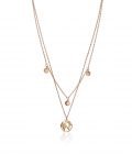 Wanderlust Necklace in Rose Gold