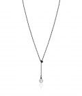 Raindrop Necklace in Black