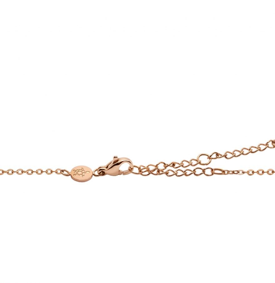 Wisdom Necklace in Rose Gold