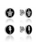 Coralia Set in Silver