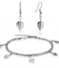 Flora Set in Silver
