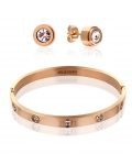 Sparkle Set in Rose Gold