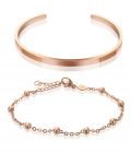 Rustle Set in Rose Gold