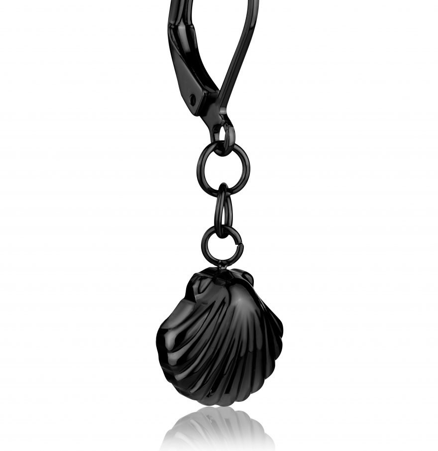 Nymph Earrings in Black