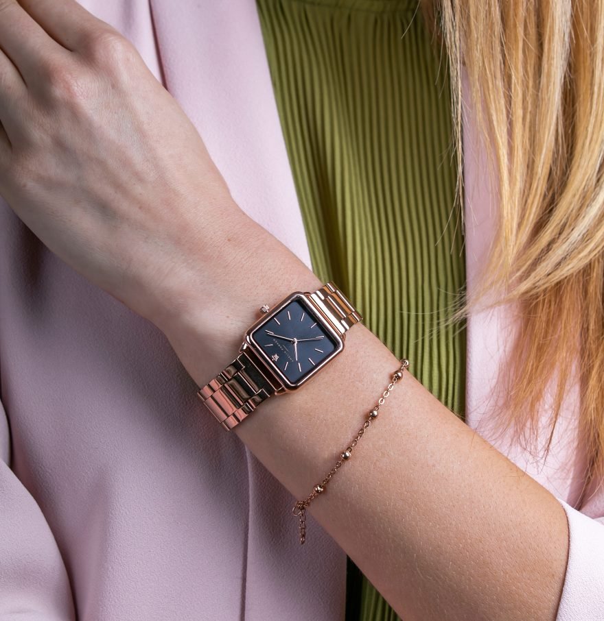 Night Plaza Rose gold Link