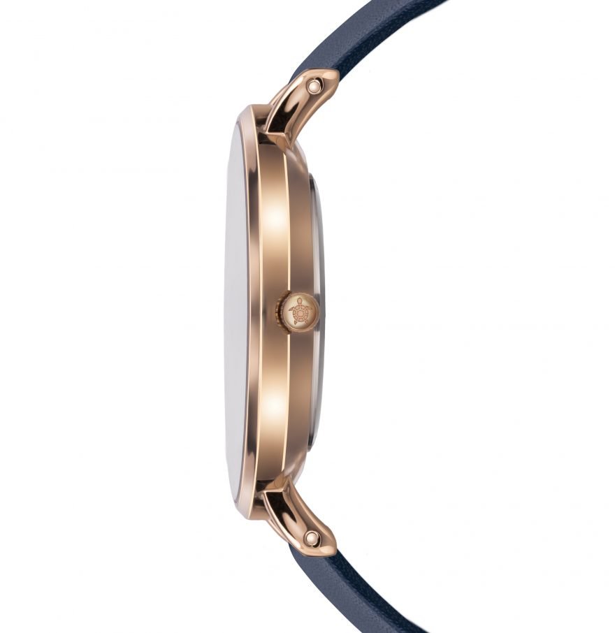 Midnight Sky Dark blue Leather