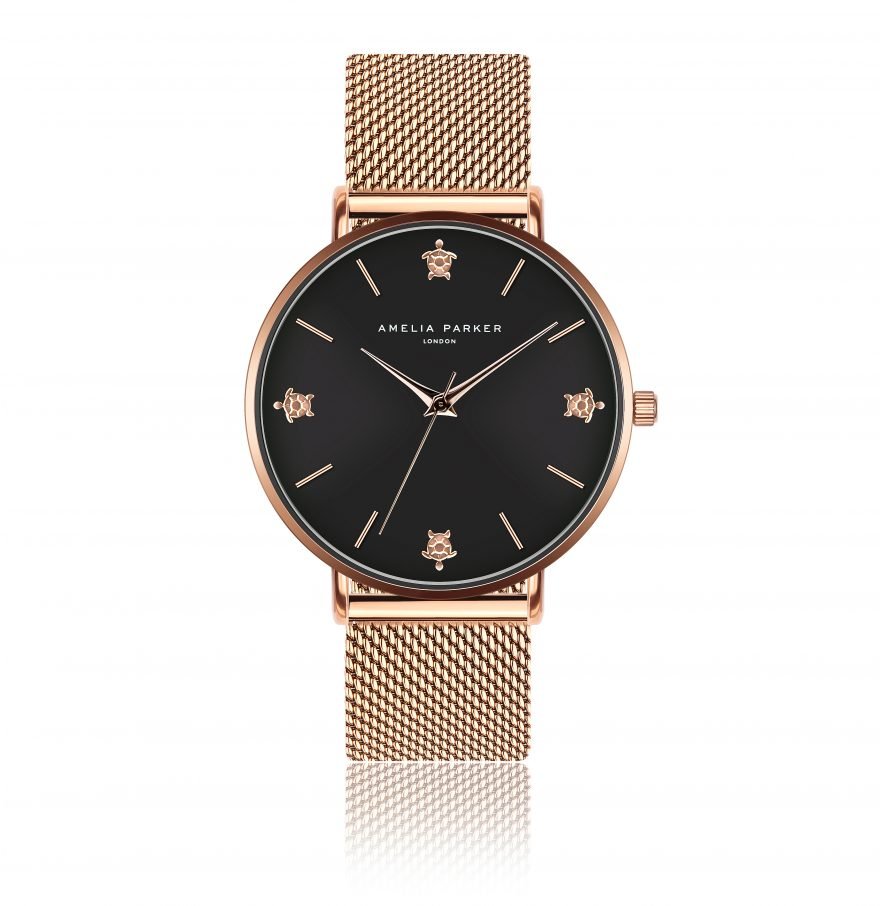 Sunset Reef Rose Gold Mesh