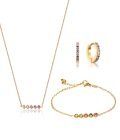 Butterfly Garden Set in Gold