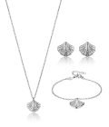 CoralCove Set in Silver