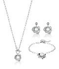 PearlNest Set in Silver
