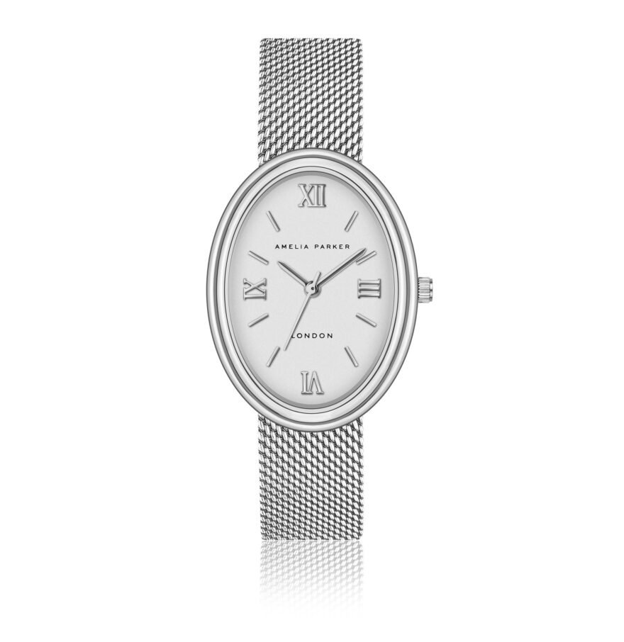 Soraya Silver Mesh