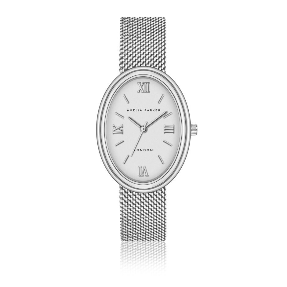 Soraya Silver Mesh