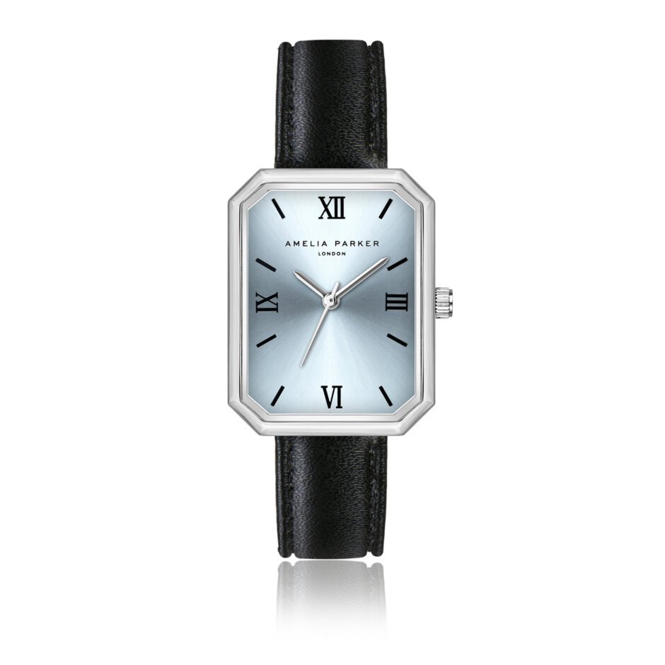 Maris Silver Padded and stitched smooth