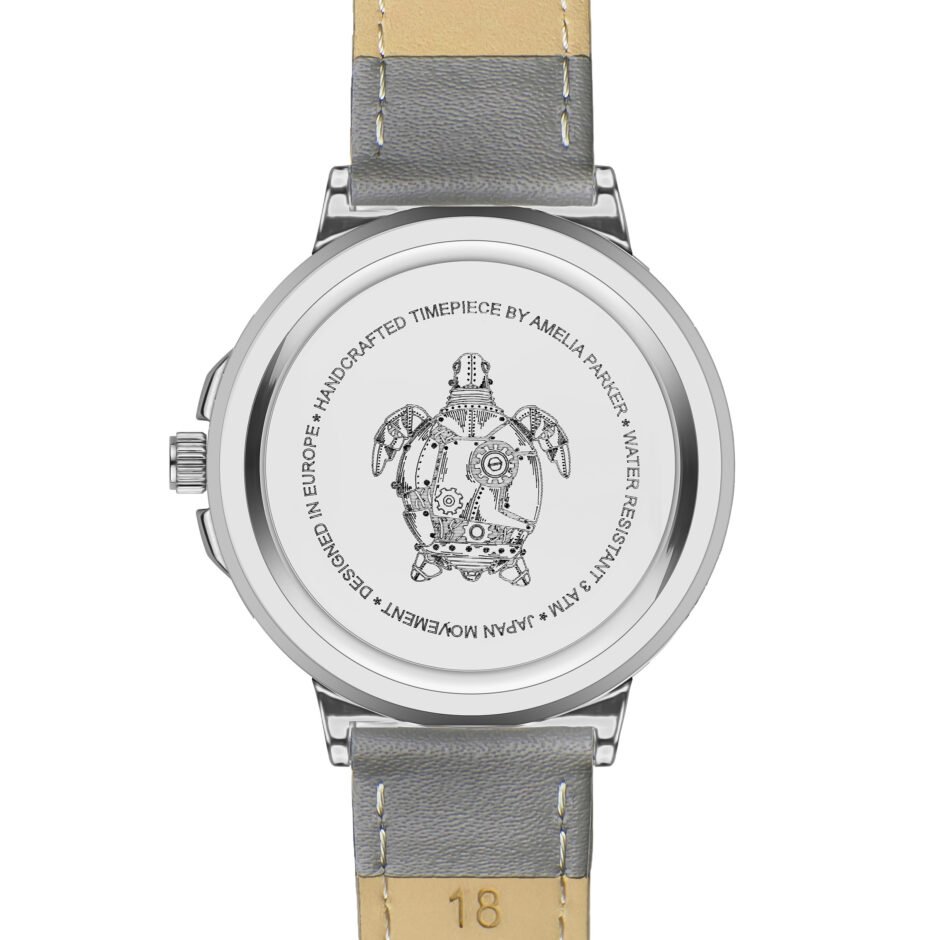 Aquelle Silver Padded and stitched smooth - Image 4