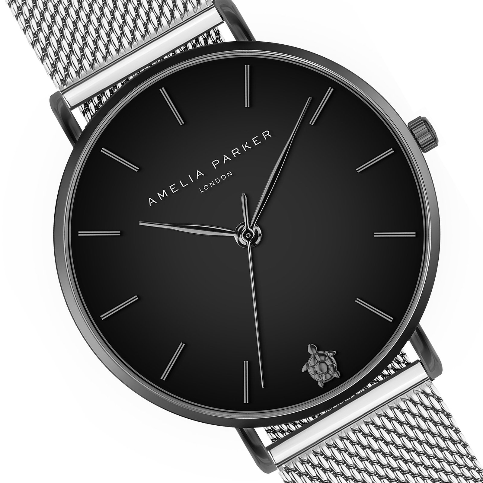 Jet Black Silver Mesh Set - Image 4