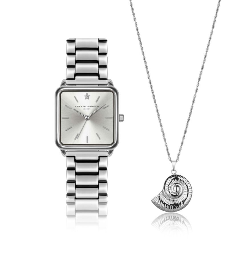 Plaza Silver Link Set