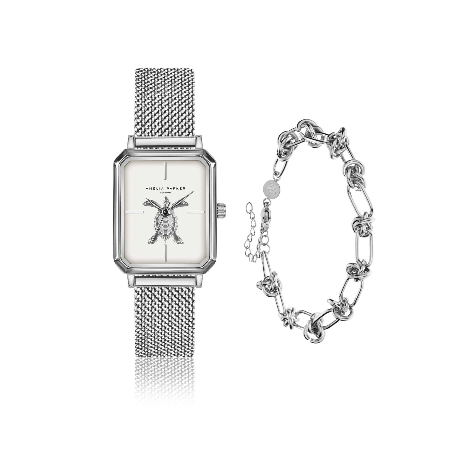 Serendipity Sea Silver Mesh Set