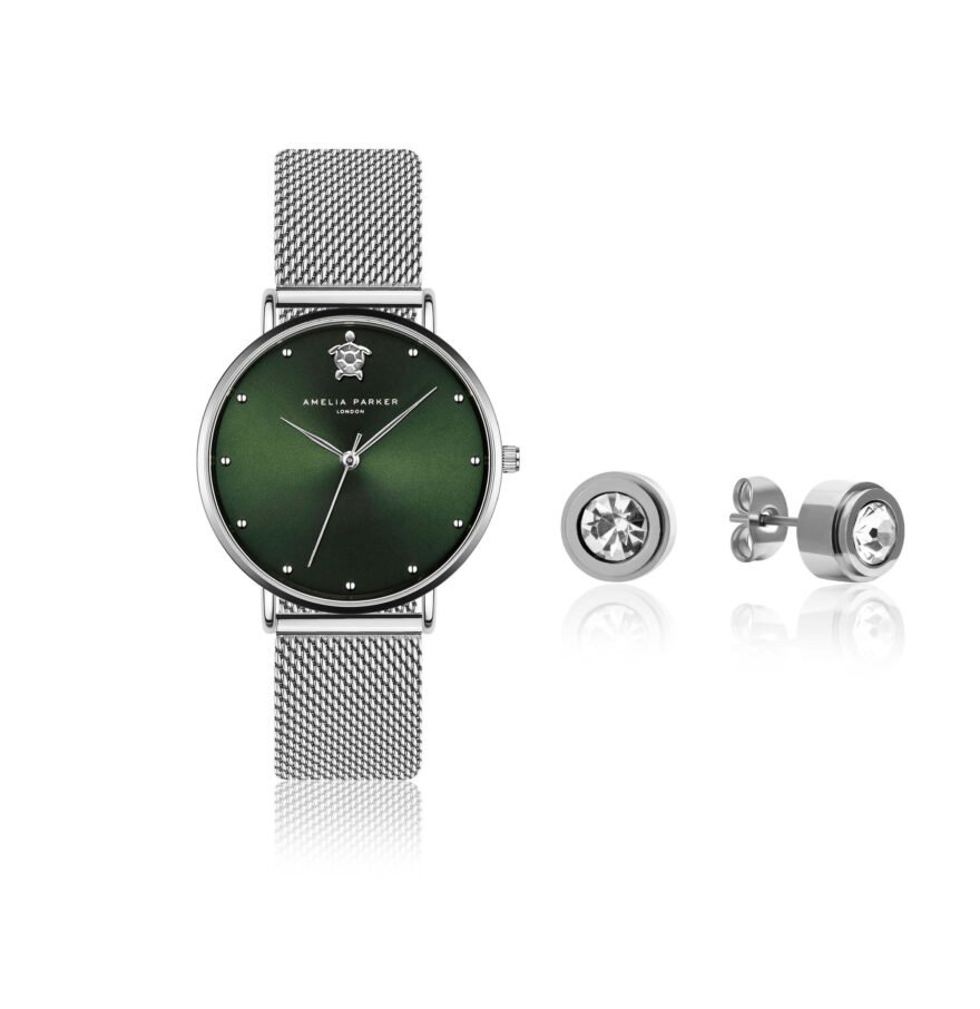 Maya Bay Silver Mesh Set